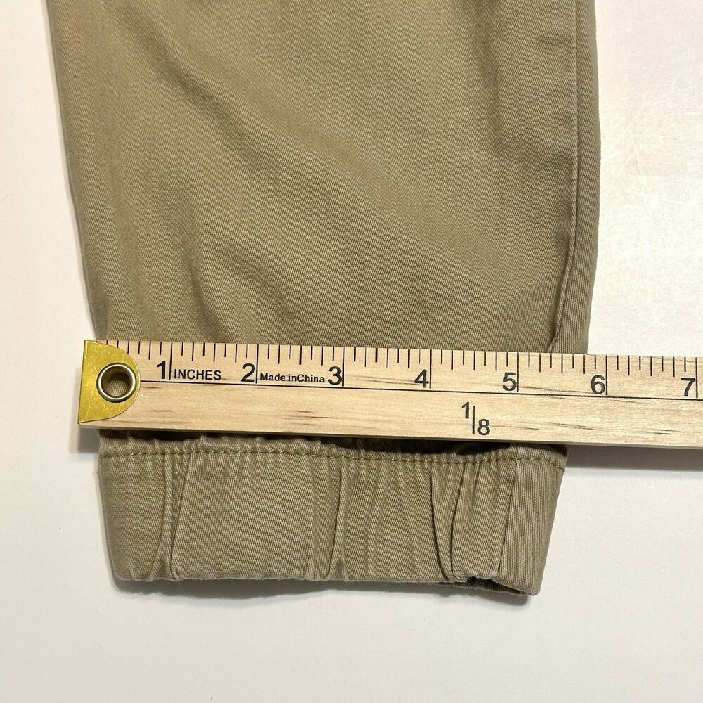 Elwood Joggers Pants Mens Size Medium Tan Khaki Drawstring Pockets Tapered - Picture 11 of 12